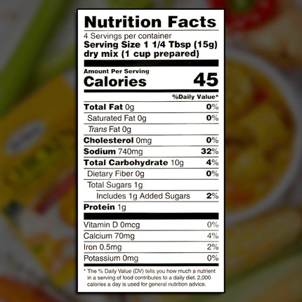 Grace Pumpkin Flavored Soup Mix 1.59oz - 6 Pack Homestyle Jamaican Soup Mix - Great for Caribbean Curry Soup