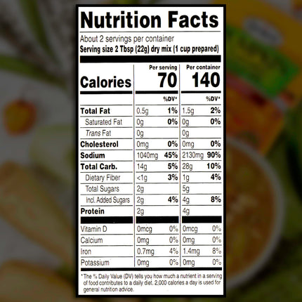 Grace Pumpkin Flavored Soup Mix 1.59oz - 6 Pack Homestyle Jamaican Soup Mix - Great for Caribbean Curry Soup