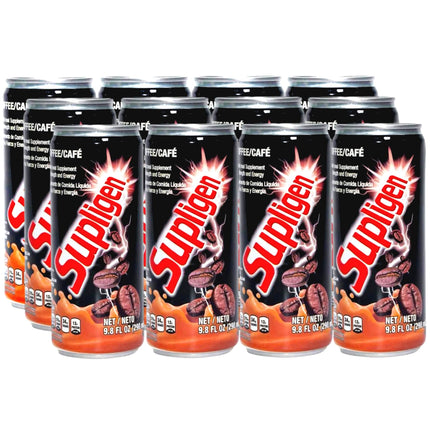 Supligen Vanilla Liquid Meal Supplement, 9.87 oz (Pack of 12) – Nutritional Shake with Protein & Vitamins – Ready-to-Drink Meal for Energy, Strength & Recovery