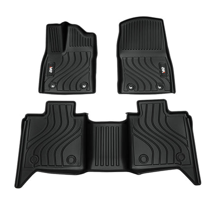 Floor Mats Fit For Tundra CrewMax Cab 2022-2025