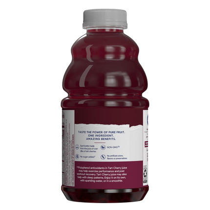 ® Pure Unsweetened Tart Cherry, 100% Tart Cherry Juice, 32 Fl Oz Bottle