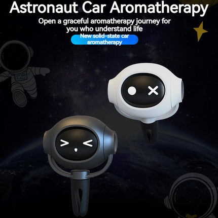 Car Fragrance Diffuser Car Perfume Car Ornament Cartoon Astronaut Air Freshener With Changing Expressions Compact Design That Doesn't Obstruct Your View
