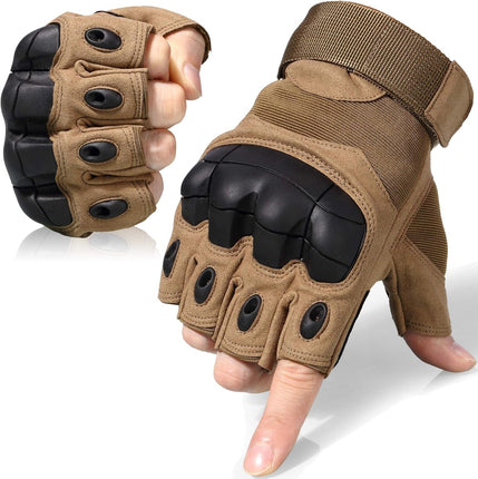 Tactical Fingerless Gloves for Motorbike Motorcycle Cycling Climbing Hiking Hunting Gloves