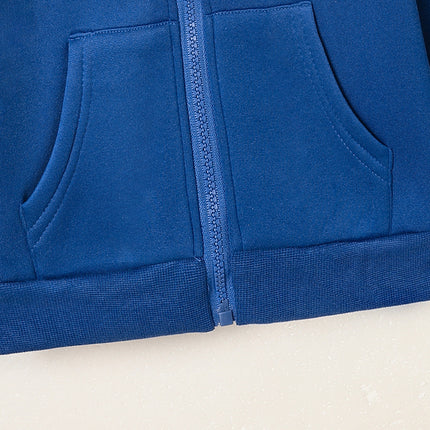 Toddler Girl Zip Up Hoodie Jacket Sorry Or Whatever Letter Print Long Sleeve Sweatshirt Kids Hooded Jacket