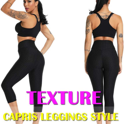 Women'S High Waist Yoga Pants Tummy Control Slimming Booty Leggings Workout Running Butt Lift Tights