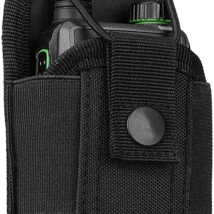 Molle Radio Holder Walkie Talkie Pouch Case for Duty Belt Radio Holster Tactical Hunting Intercom Bag