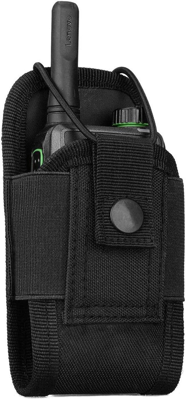 Molle Radio Holder Walkie Talkie Pouch Case for Duty Belt Radio Holster Tactical Hunting Intercom Bag