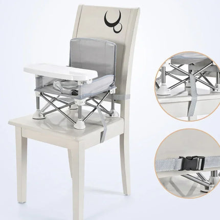 Baby Dining Chair Booster Seat Portable Travel Folding Kids with Feeding Chair Outdoor Beach Seat Baby Furniture Supplies