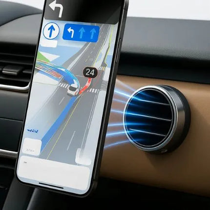 Magnetic Air Lock Phone Holder