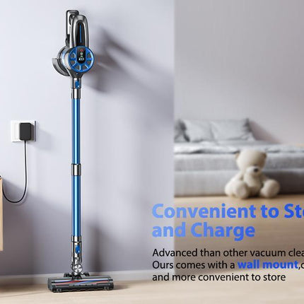 450W 36kPa Powerful Cordless Handheld Vacuum With LED Display, 40-Minute Battery Life, Rechargeable, Suitable For Home Use And Cleaning Pet Hair, Suitable For Hardwood Floors And Carpets