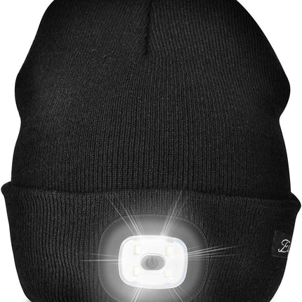 Unisex Beanie with the Light Gifts for Men Dad Father USB Rechargeable Caps