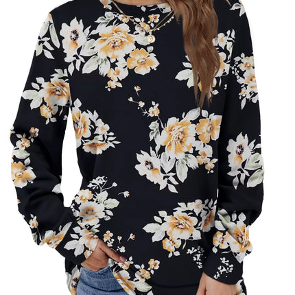 Sweatshirts for Women Crewneck Casual Long Sleeve Shirts Tunic Tops