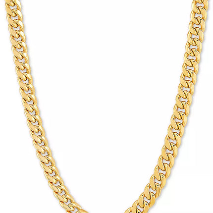 Miami Cuban Link 18" Chain Necklace (6Mm) in 10K Gold