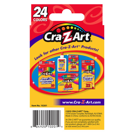 School Quality Multicolor Crayons, 24 Count, Back to School Supplies