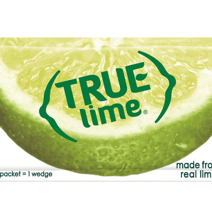 (100 Packets) True Lime Sugar Free, On-The-Go, Caffeine Free Powdered Drink Mix