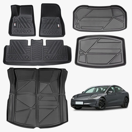 TPE Floor Mat For Tesla Model 3 2023-2025