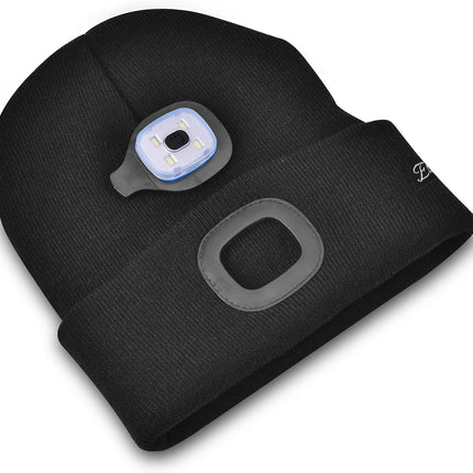 Unisex Beanie with the Light Gifts for Men Dad Father USB Rechargeable Caps