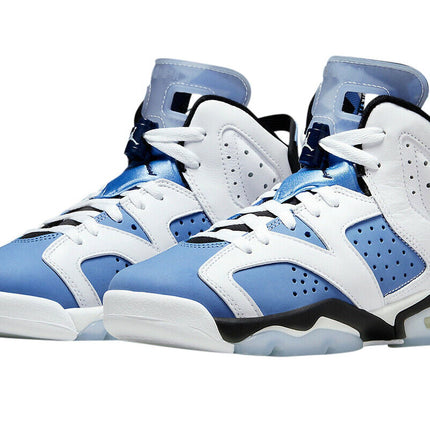 (GS) Air  6 Retro 'White / UNC University Blue' (2022) 384665-410