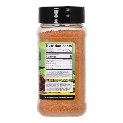 Tequila Lime Seasoning, 7.4 Oz - Gluten-Free