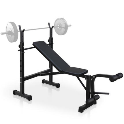 Olympic Weight Bench Full Body Workout For Your Home Gym With Squat Rack And Bench Press