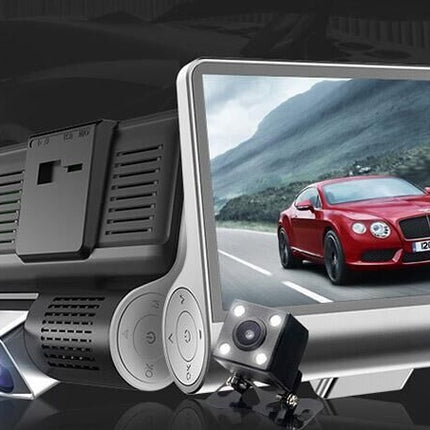 1080P High-definition Three-record Driving Recorder