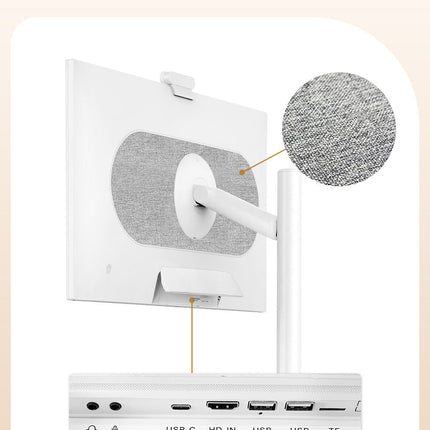 32 Inch 128GB Smart Portable TV Android OS 1080P 13MP Camera Remote Control Control Home Office Entertainment Portable Smart Tv