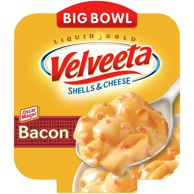 Bacon Shells & Cheese, 5 Oz. Microwavable Bowl (Pack of 6)