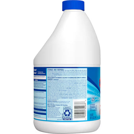 Concentrated Disinfecting Regular 81-Fl Oz Household Bleach