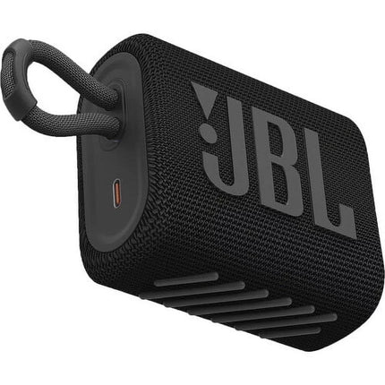 Go 3 Portable Waterproof Bluetooth Speaker, Black