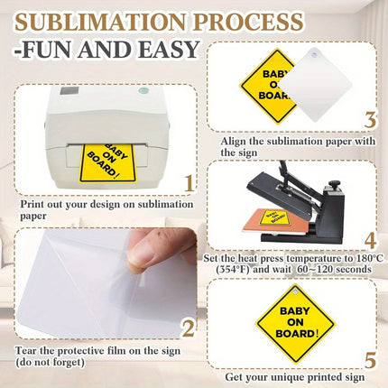 Set Of 10 Blank Signs