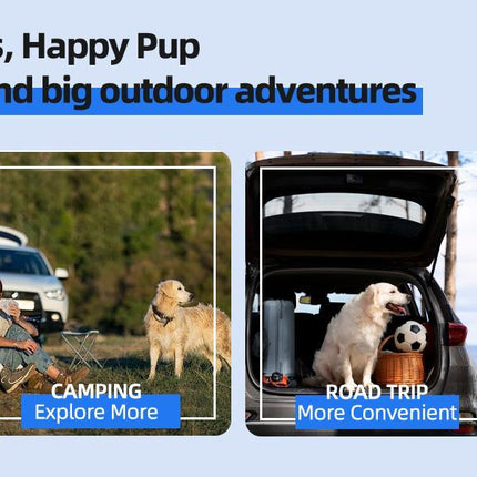 Lassot Portable Pull-out Water Bowl For Dogs, Large Capacity, Perfect For Camping, Hiking, Beach Trips, Road Trips, And Park Walks.