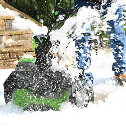 80V 20" Brushless Single-Stage Push Snow Blower with 2.0AH Battery & Charger 2600402