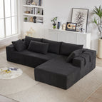 Black / Right Chaise