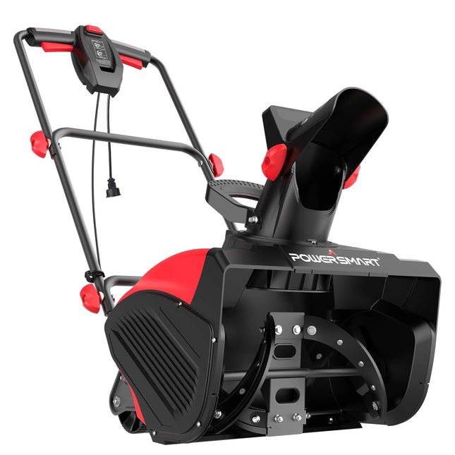 18-Inch Corded Snow Blower, Electric Snowthrower with 120V 15-Amp Motor