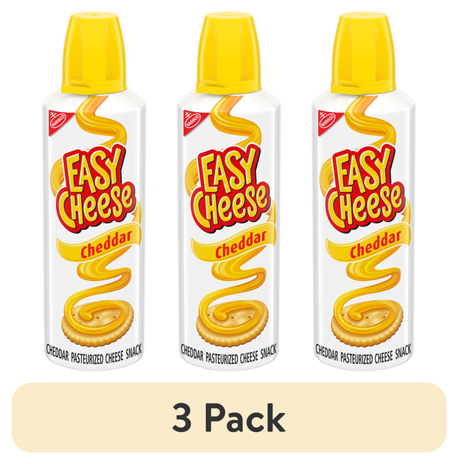 (3 Pack)  Cheddar Cheese Snack, 8 Oz