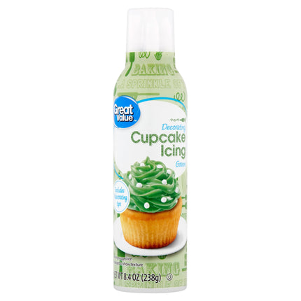 Green Decorating Cupcake Icing, 8.4 Oz