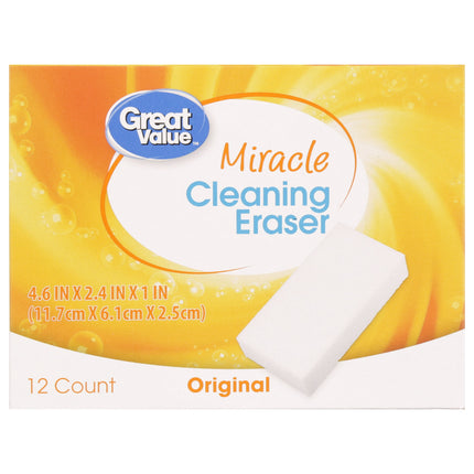 Original Miracle Cleaning Eraser, 12 Count