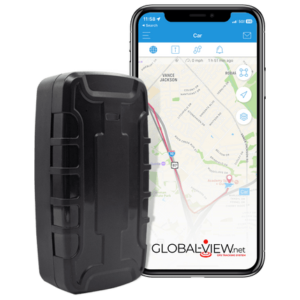 New Hidden Magnetic GPS Tracker - Car/Truck/Trailer/Fleet GPS Tracker - up to 180 Day Battery Life! Global-View.Net