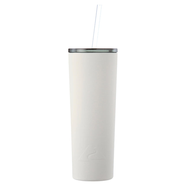 30 Oz Slim Insulated Stainless-Steel Tumbler, Tan