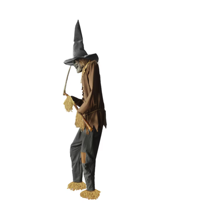 Haunted Living 12-ft Lighted Animatronic Scarecrow