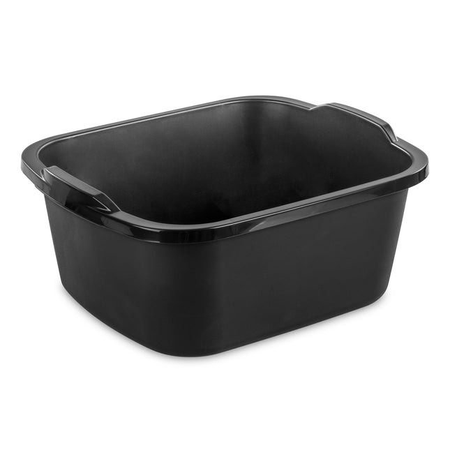 18 Qt. Dishpan Plastic, Black