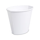 2.5 Gal. Wastebasket Plastic, White