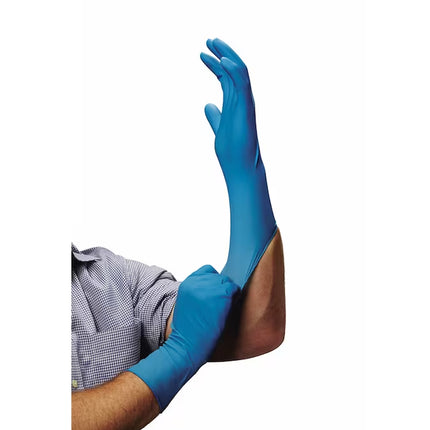 30-Count One Size Fits All Latex Disposable Cleaning Gloves