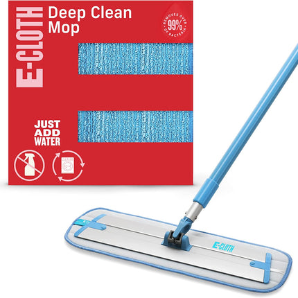 Deep Clean Mop, Microfiber Mop, Perfect Floor Cleaner for Hardwood, Laminate, Tile and Stone Flooring, Washable and Reusable, 100 Wash Promise