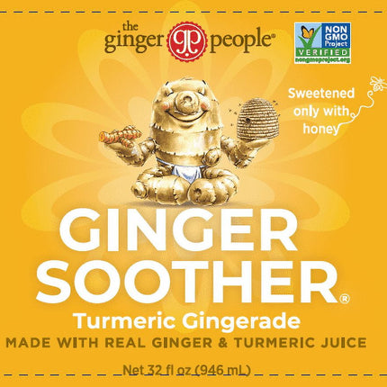 - Ginger Soother Juice Drink with Turmeric - 32 Fl. Oz.