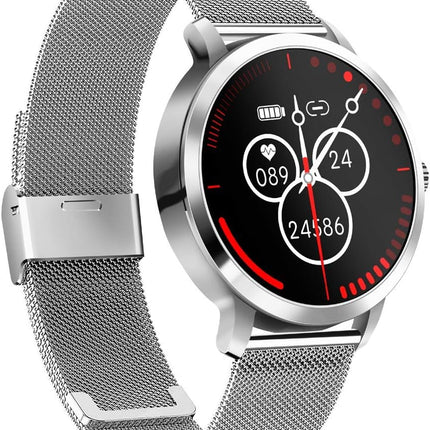 Smart Watch for Women,  Fashion Fitness Watch with Heart Rate Blood Pressure Sleep Tracker Pedometer Multiple Sport Modes, Waterproof, Sport Smartwatch Sync with Google Fit, Ios & Android App