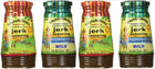 Variety Jerk Seasoning Four Pack - 2 Bottles Each of Hot & Mild, 10 Ounce (Pack of 4)