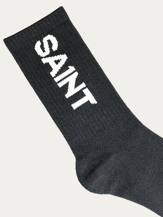 SA1NT Bamboo Crew Socks - 1 Pack - Black