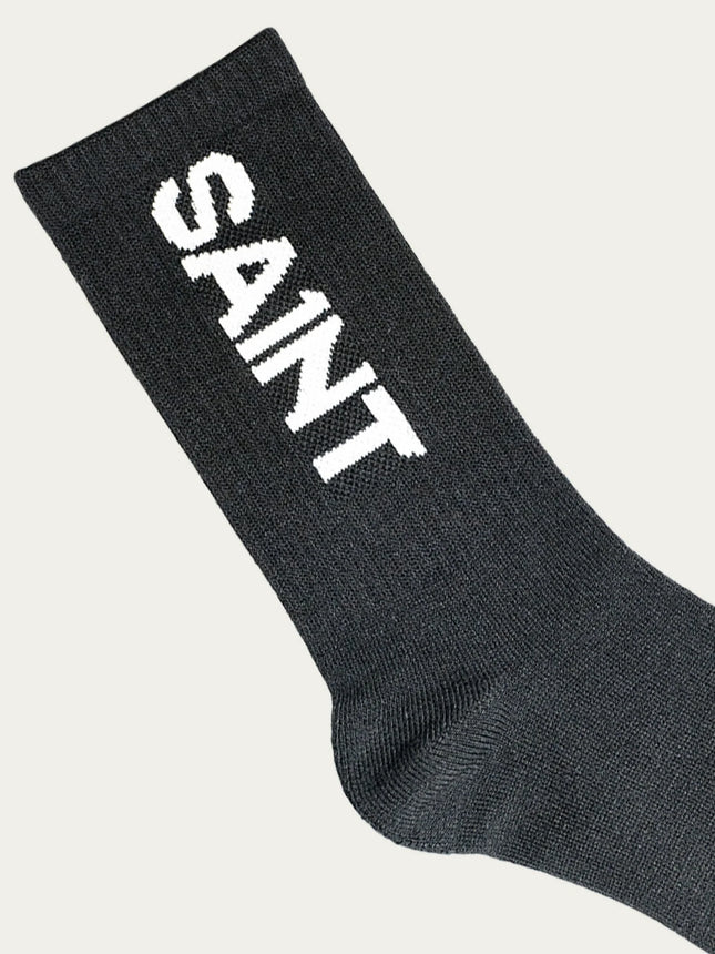 SA1NT Bamboo Crew Socks - 1 Pack - Black