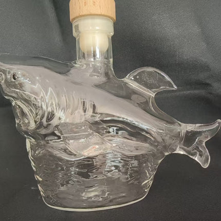 Household Portable Shark Whiskey Creative Wine Bottle